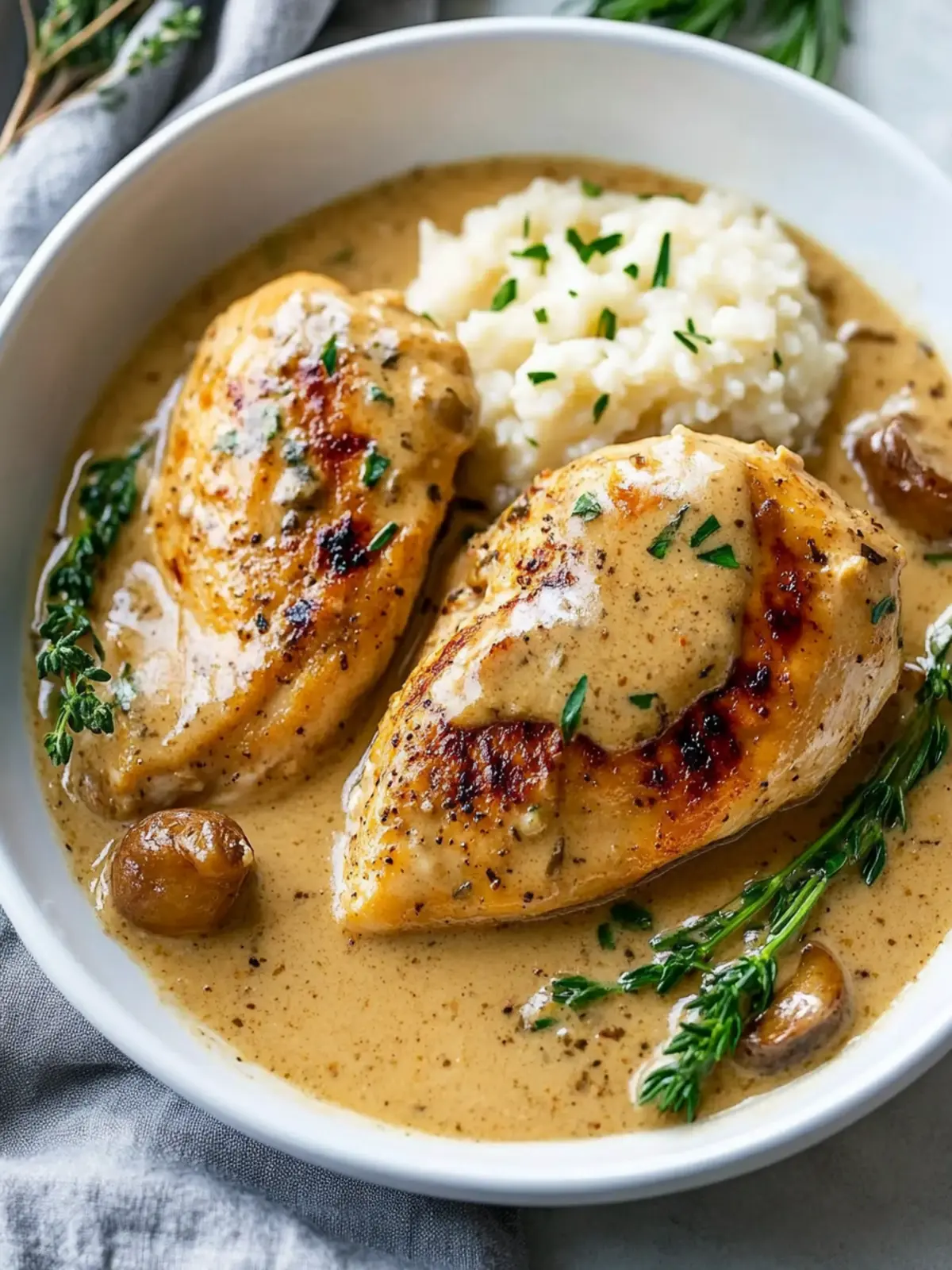 Creamy Garlic Chicken That Will Transform Your Dinner Game 2 Creamy Garlic Chicken