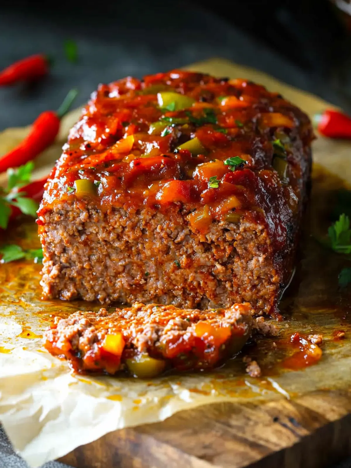 Sausage and Peppers Meatloaf: A Flavor-Packed Comfort Dish 5 Sausage and Peppers Meatloaf