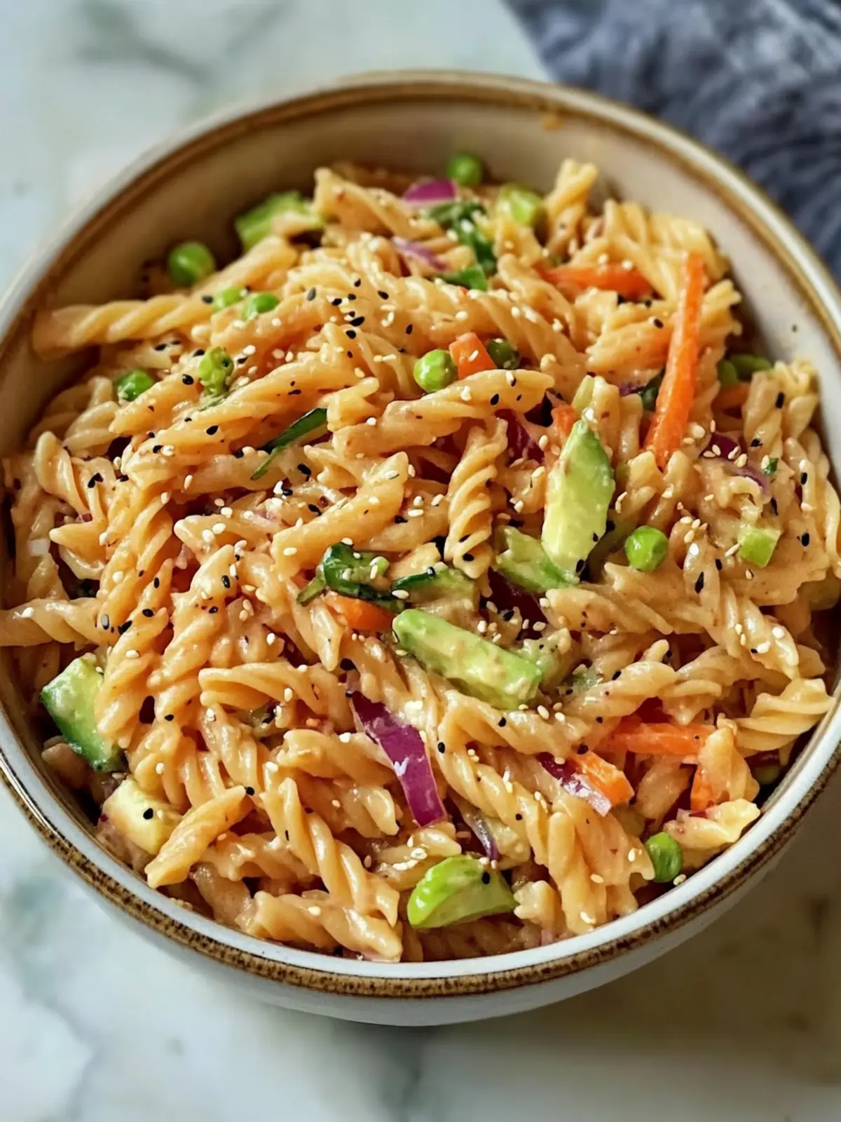 High Protein Asian Pasta Salad That's a Flavor Explosion 3 High Protein Asian Pasta Salad