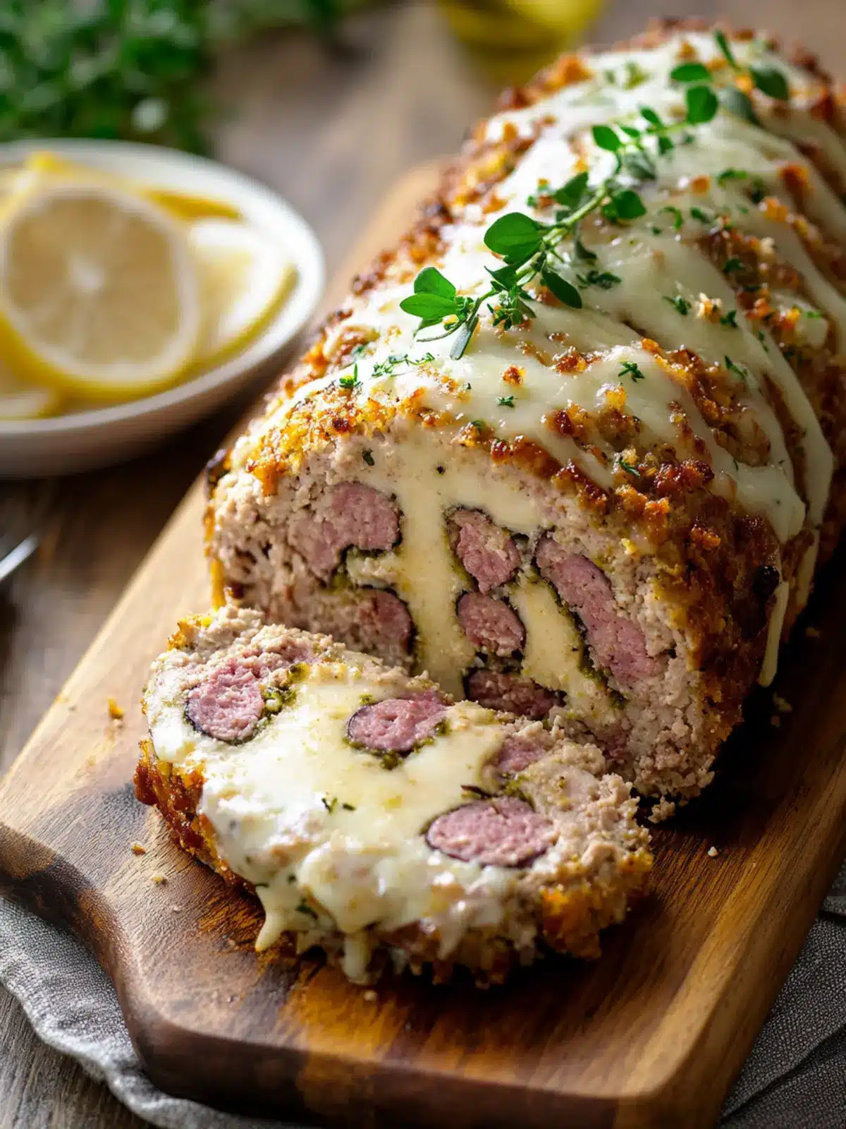 Chicken Cordon Bleu Meatloaf: Comfort Food with a Twist 5 Chicken Cordon Bleu Meatloaf