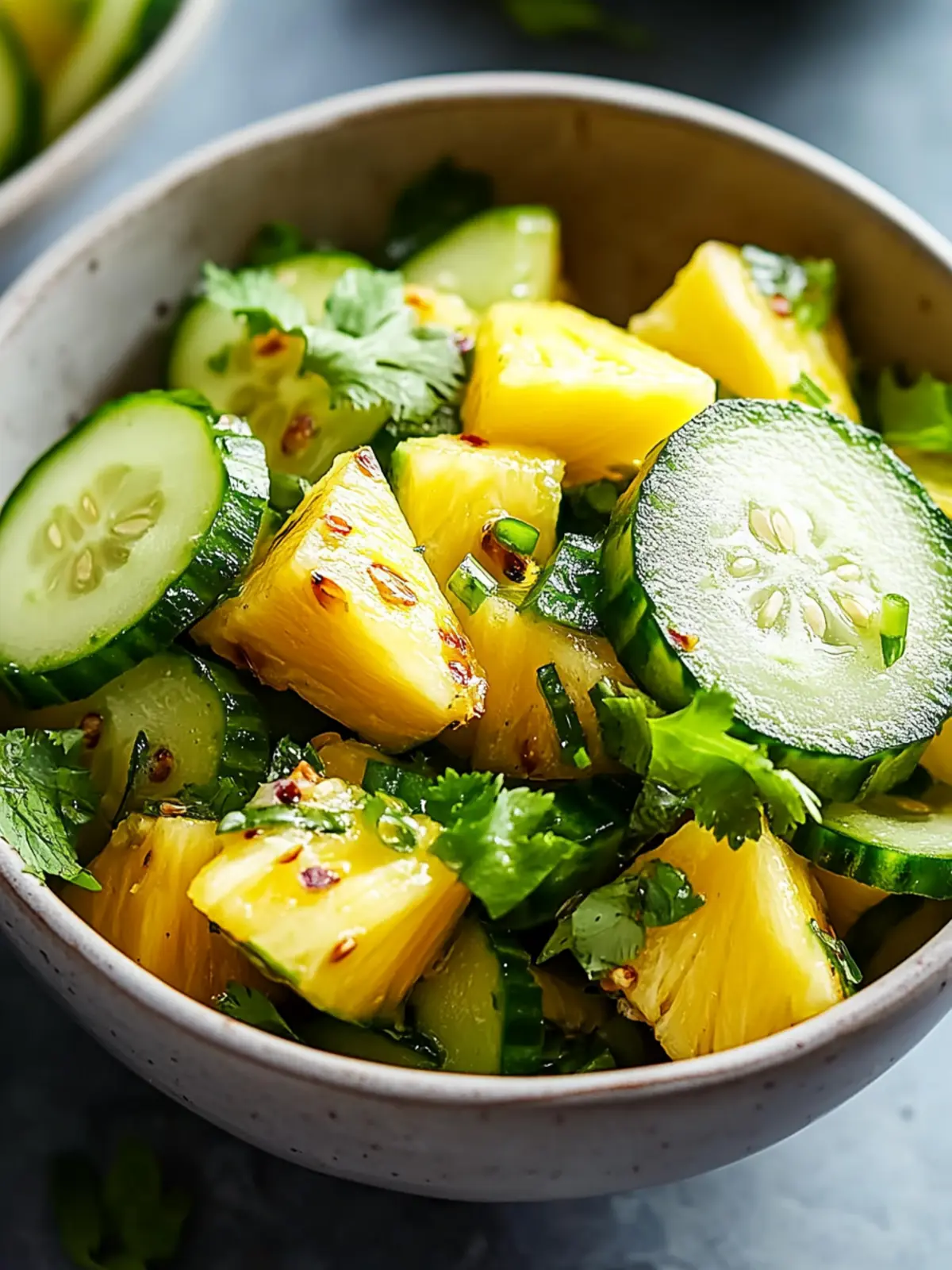 Pineapple Cucumber Salad: Refreshing Bliss in Every Bite 3 Pineapple Cucumber Salad