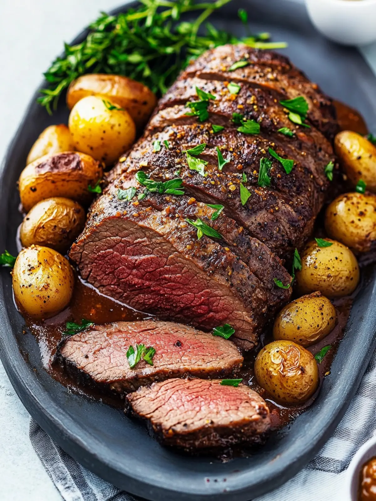 Mouthwatering Slow Cooker Tri Tip with Savory Baby Potatoes 5 Slow Cooker Tri Tip