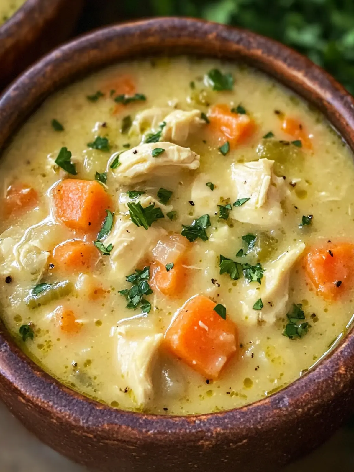 High Protein Chicken Pot Pie Soup: Comfort in Every Spoonful 3 High Protein Chicken Pot Pie Soup