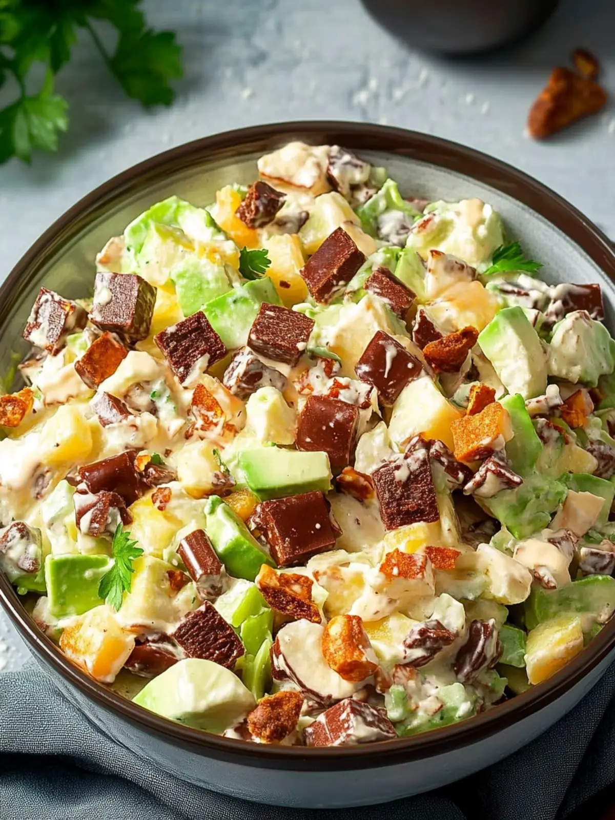 Indulge in Snickers Salad: A Sweet & Crunchy Treat! 5 Snickers Salad