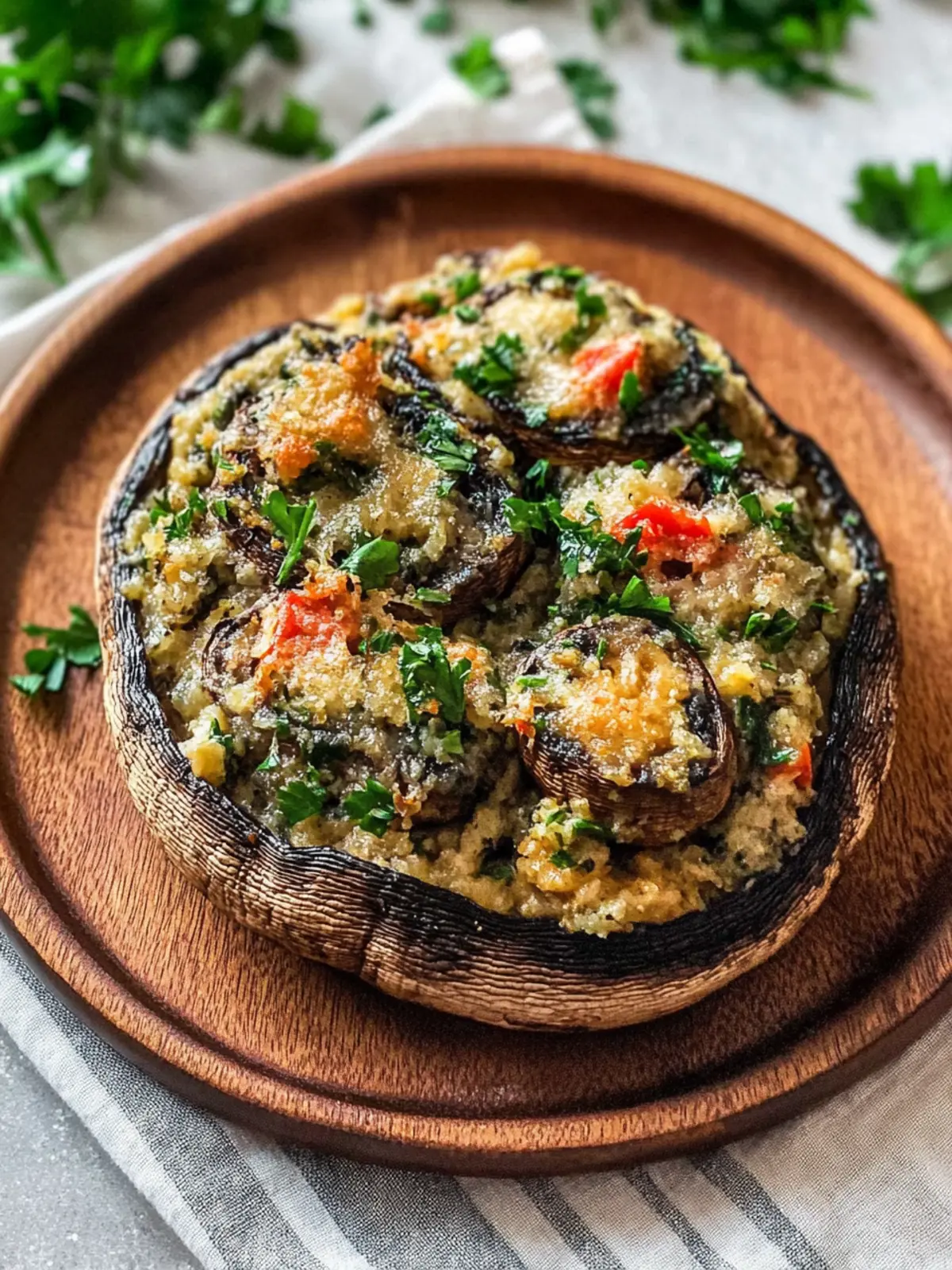 Mediterranean Stuffed Portobello Mushrooms That Wow Every Bite 4 Mediterranean Stuffed Portobello Mushrooms