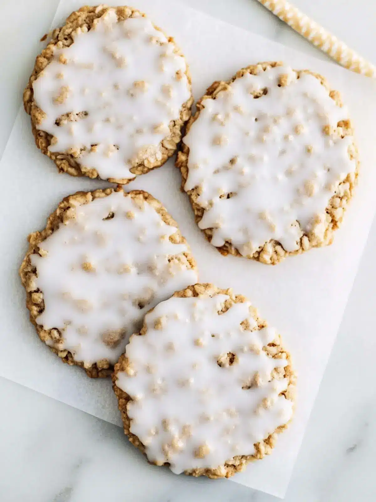Delicious Iced Oatmeal Cookies for Nostalgic Snacking 2 Iced Oatmeal Cookies