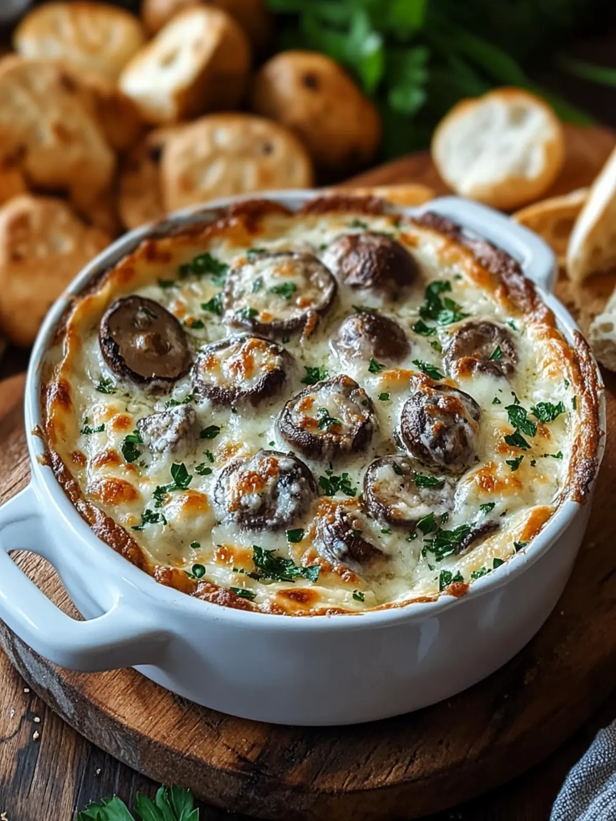 Irresistible Stuffed Mushroom Dip That Everyone Will Love 4 Stuffed Mushroom Dip