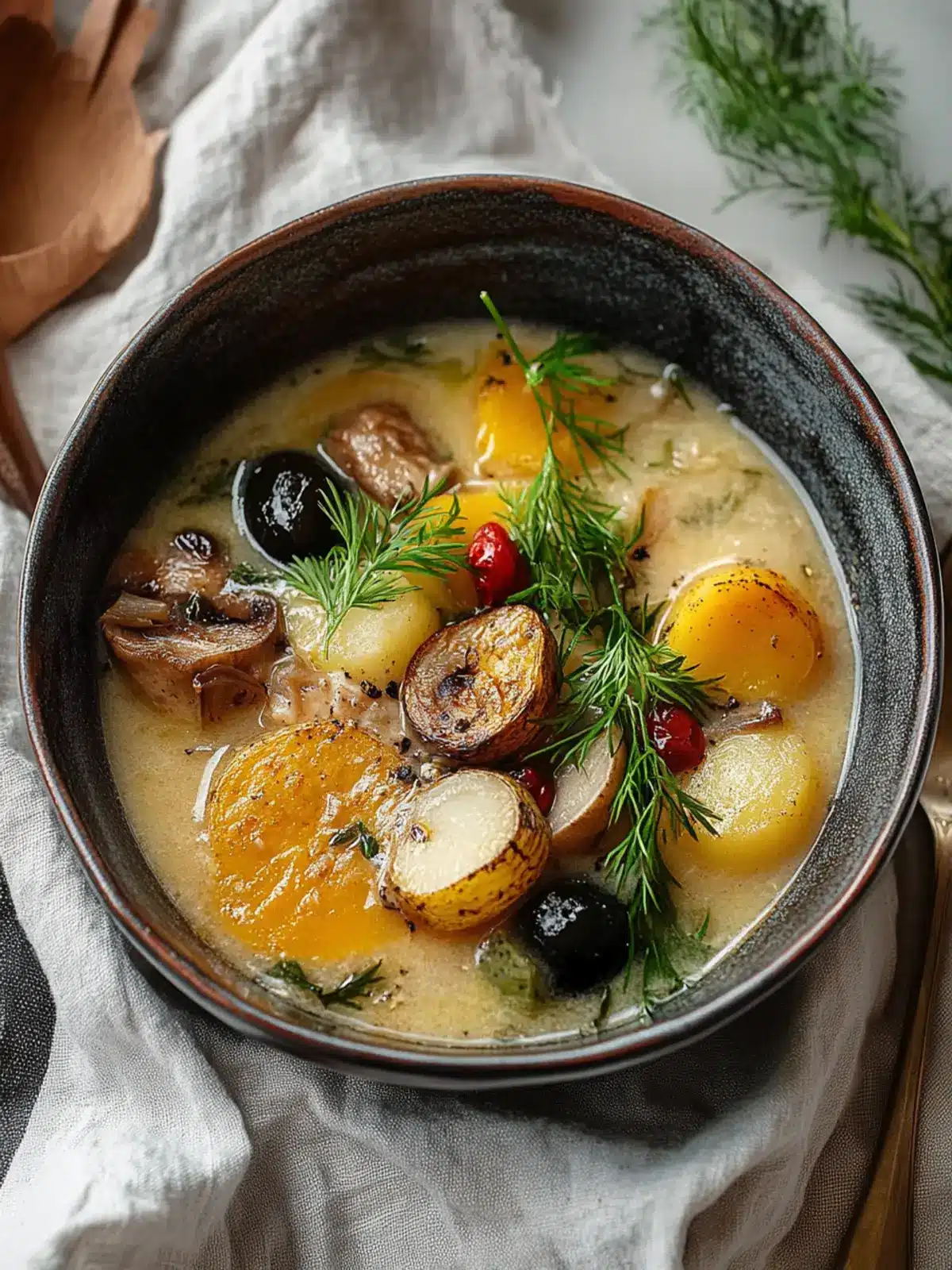 Warm and Hearty Stone Soup: A Comforting Classic Recipe 5 Stone Soup