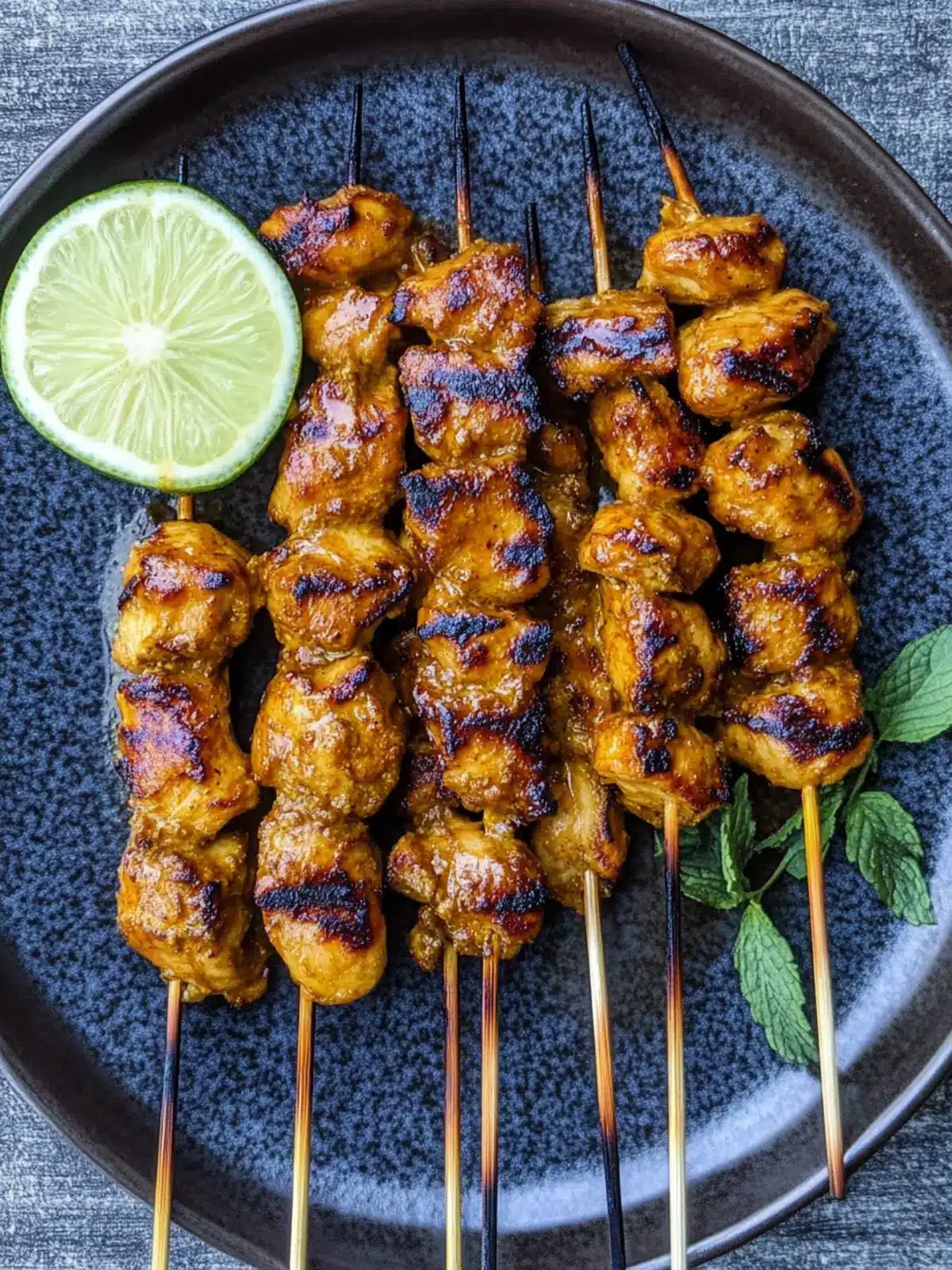 Irresistible Malaysian Chicken Satay with Creamy Peanut Sauce 5 Malaysian Chicken Satay