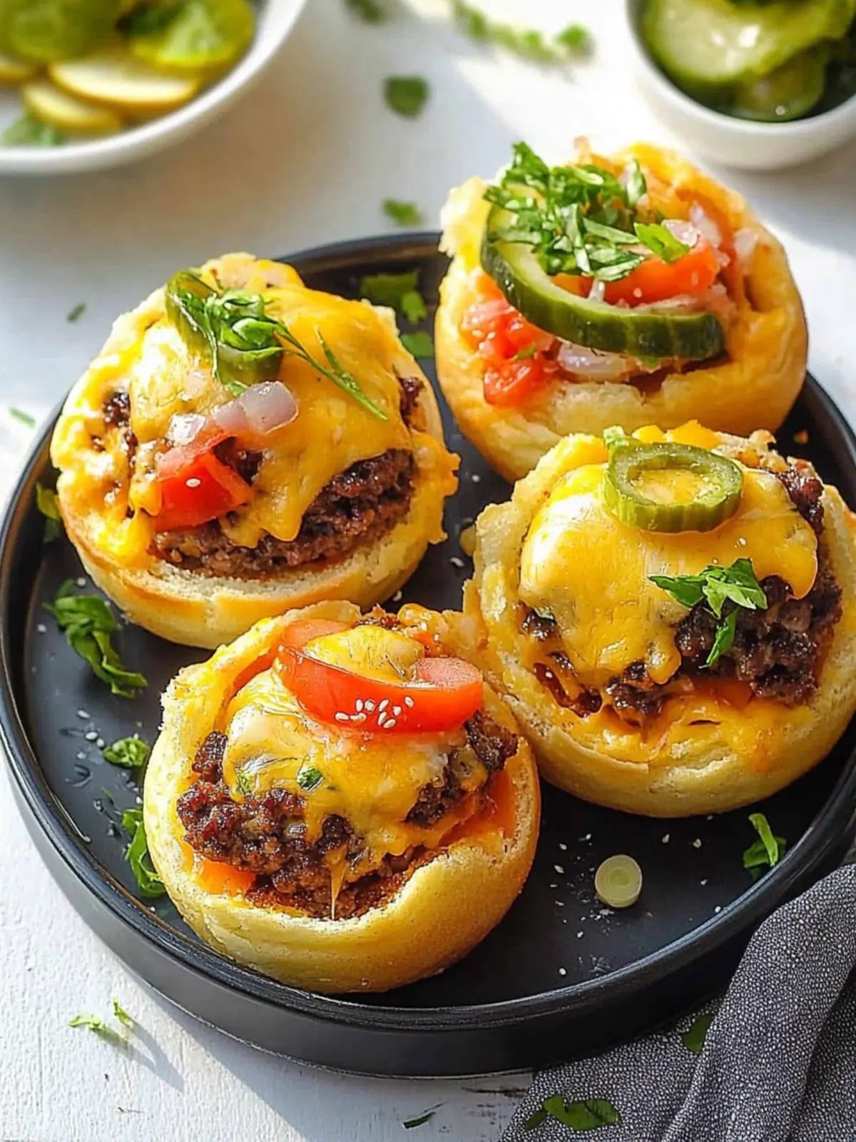 Cheeseburger Cups: Quick and Irresistibly Tasty Dinner Delight 3 Cheeseburger Cups