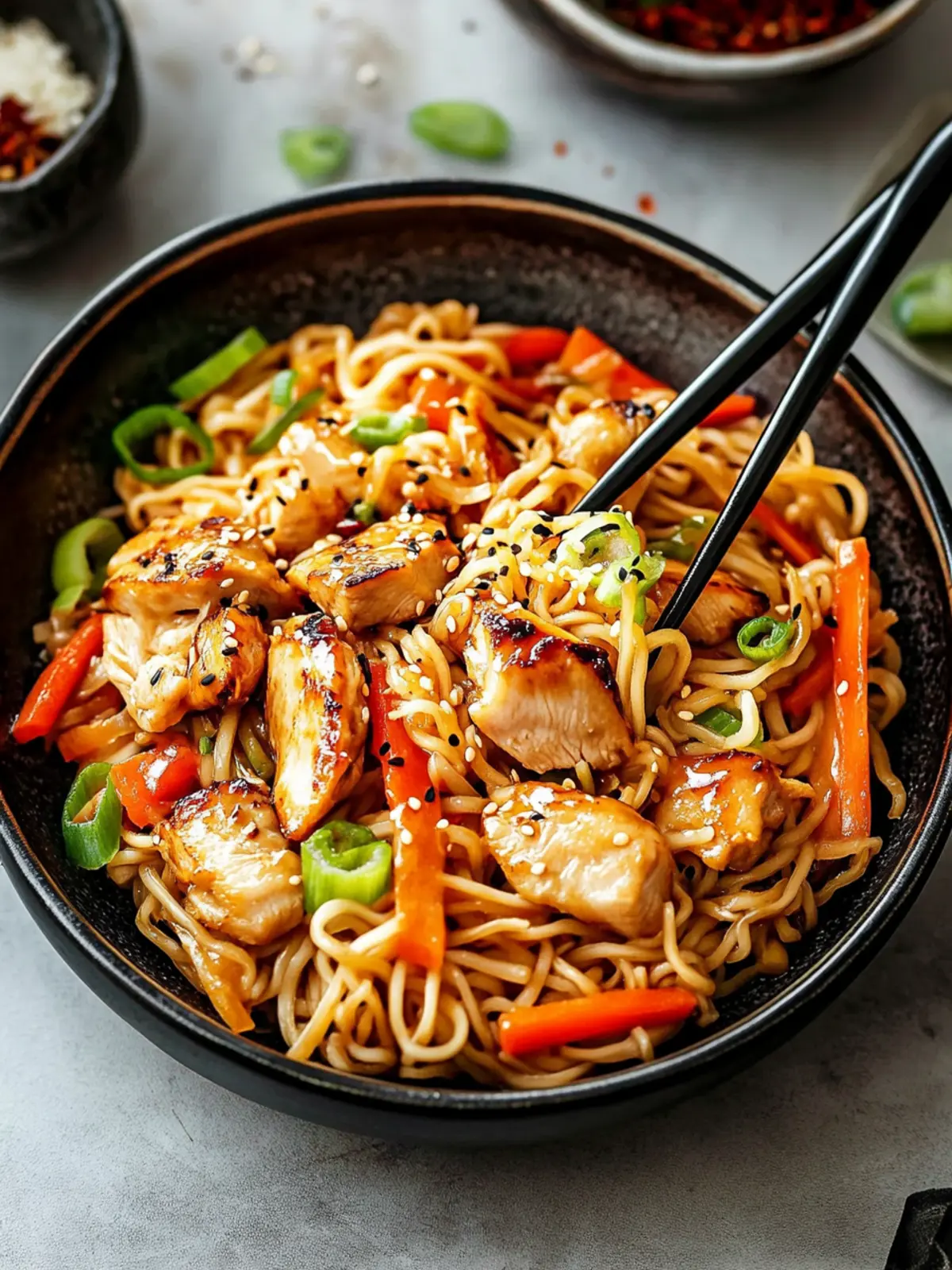 Savory Yakisoba Chicken Stir-Fry for a Flavorful Feast 3 Yakisoba Chicken