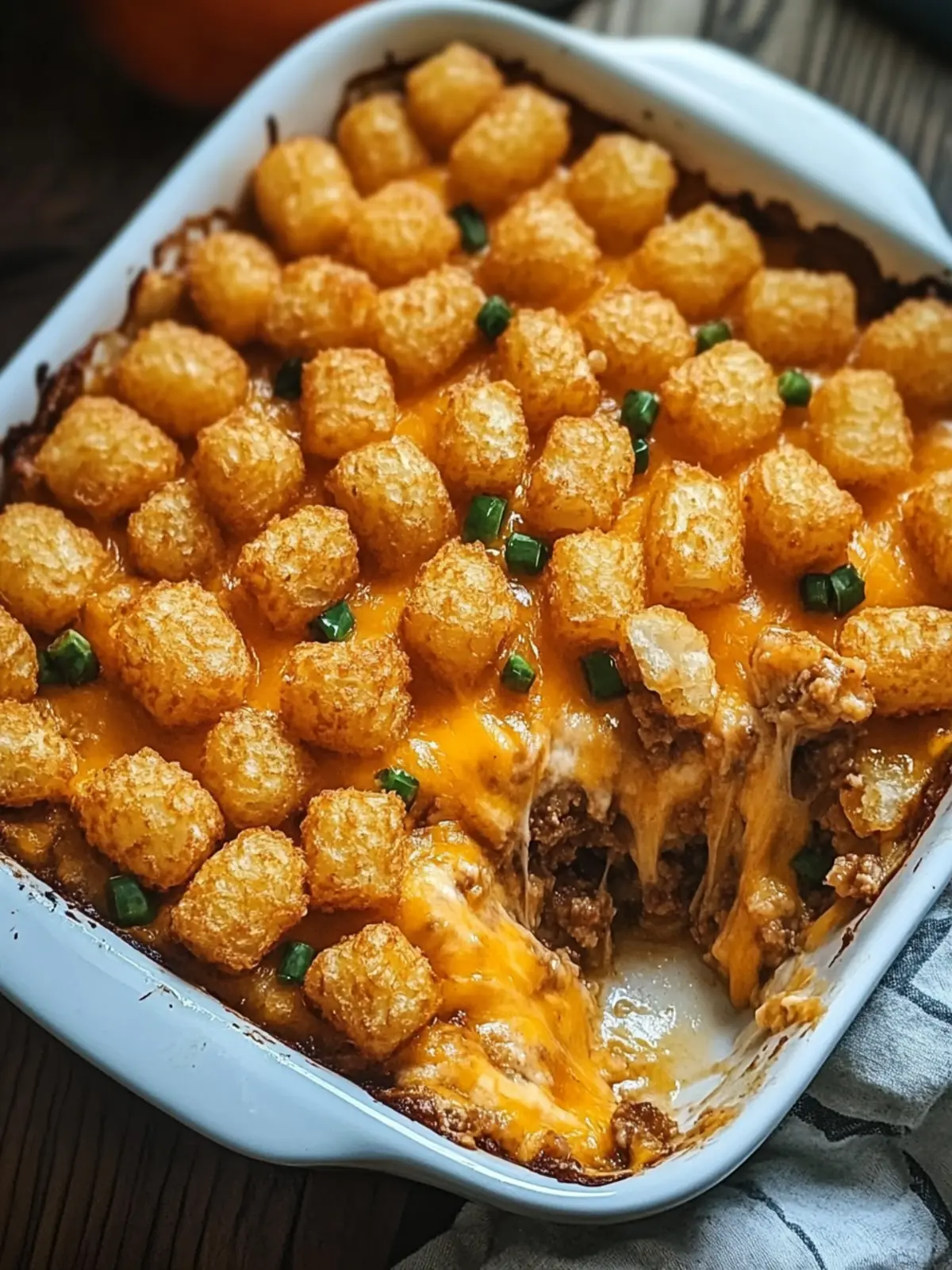 Cozy Tater Tot Casserole for Ultimate Comfort Food Delight 5 Tater tot casserole