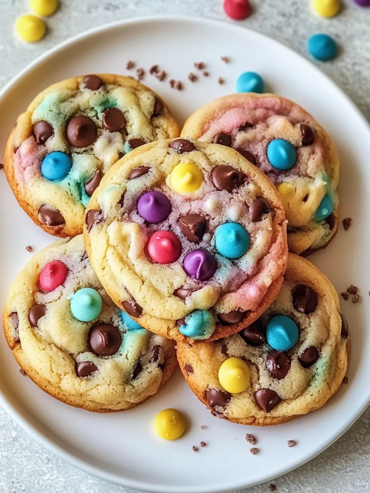Pride Chocolate Chip Cookies: Colorful Treats for Everyone 5 Pride Chocolate Chip Cookies