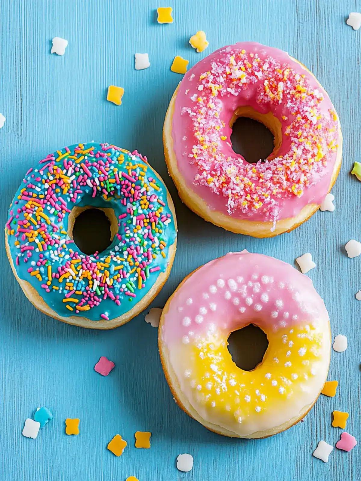 Delicious Rainbow Donuts That Will Brighten Your Day 3 Rainbow Donuts