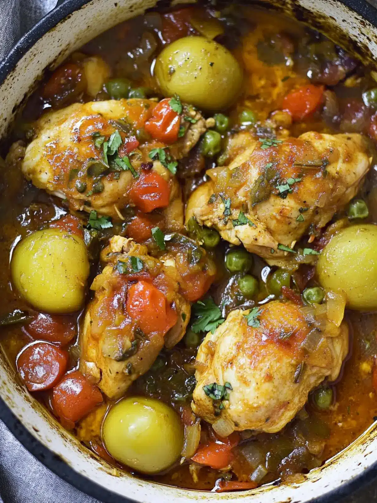 Delicious Fricase de Pollo: Cuban Comfort Food at Home 5 Fricase de Pollo (Cuban Chicken Fricassee)