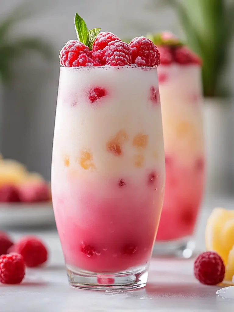 Raspberry Colada Twist
