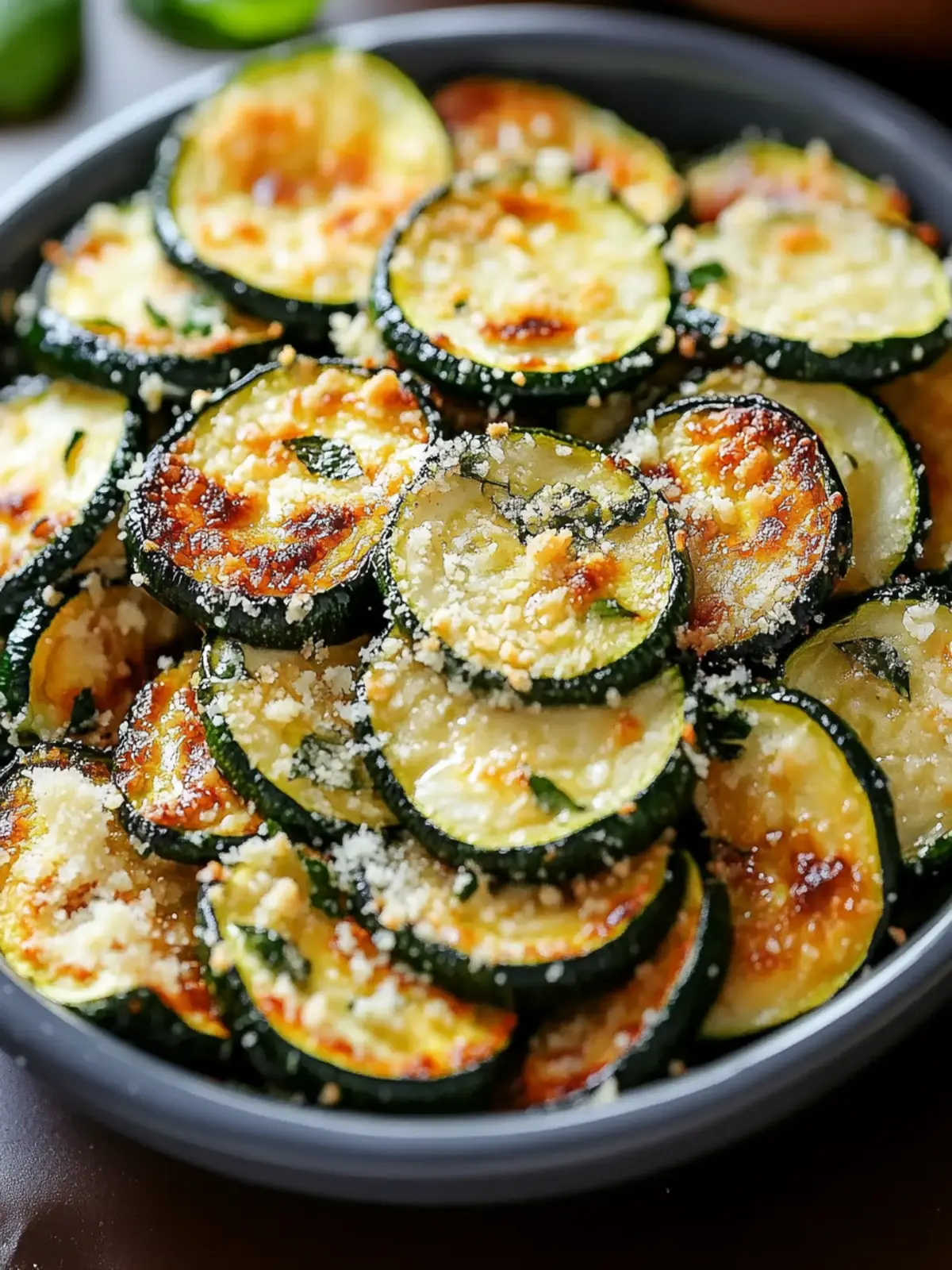 Crispy Crunchy Garlic Parmesan Roasted Zucchini Delight 4 Crunchy Garlic Parmesan Roasted Zucchini