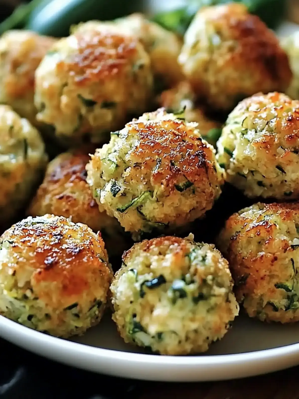 Crispy Garlic Zucchini Balls – Your New Favorite Snack Delight 3 Crispy Garlic Zucchini Balls