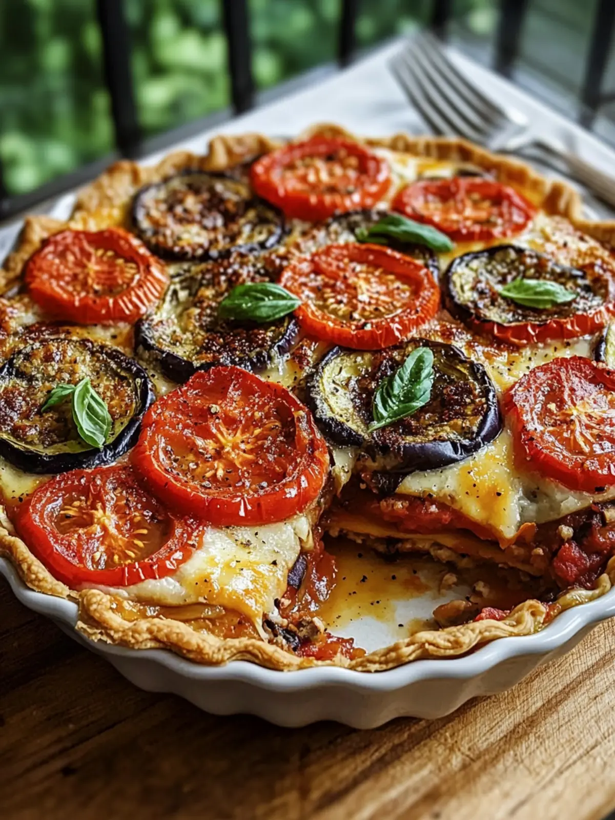 Delicious Tomato and Eggplant Pie for Summer Gatherings 5 Tomato and Eggplant Pie