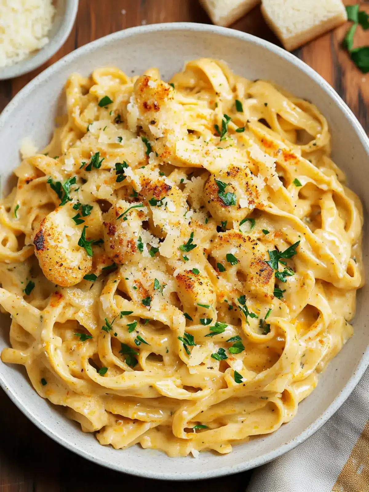 Cajun Alfredo Sauce: Creamy Delight for Quick Pasta Nights 3 Cajun Alfredo Sauce