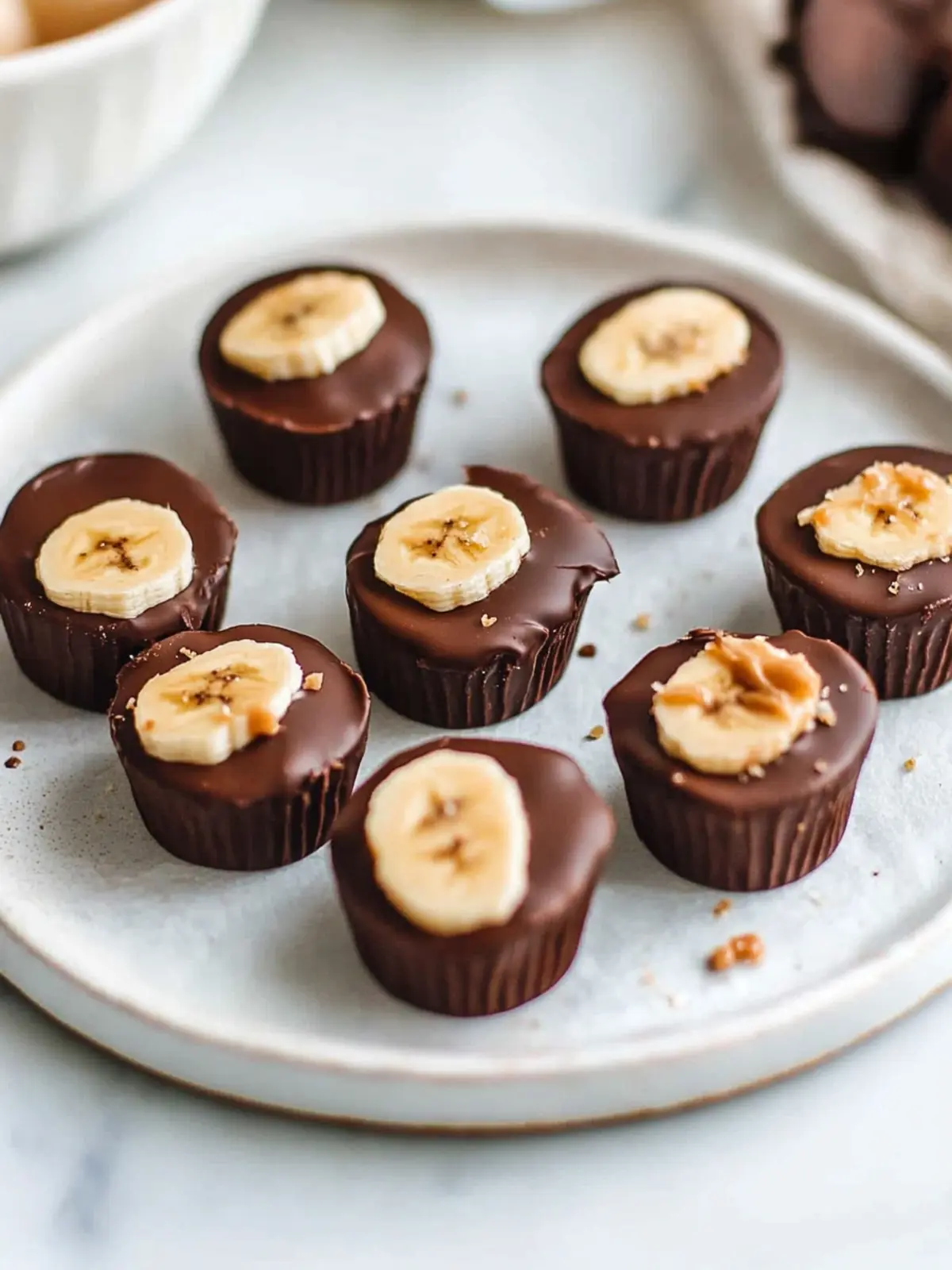 Delicious Chocolate Peanut Butter Banana Bites You’ll Love 4 Chocolate Peanut Butter Banana Bites