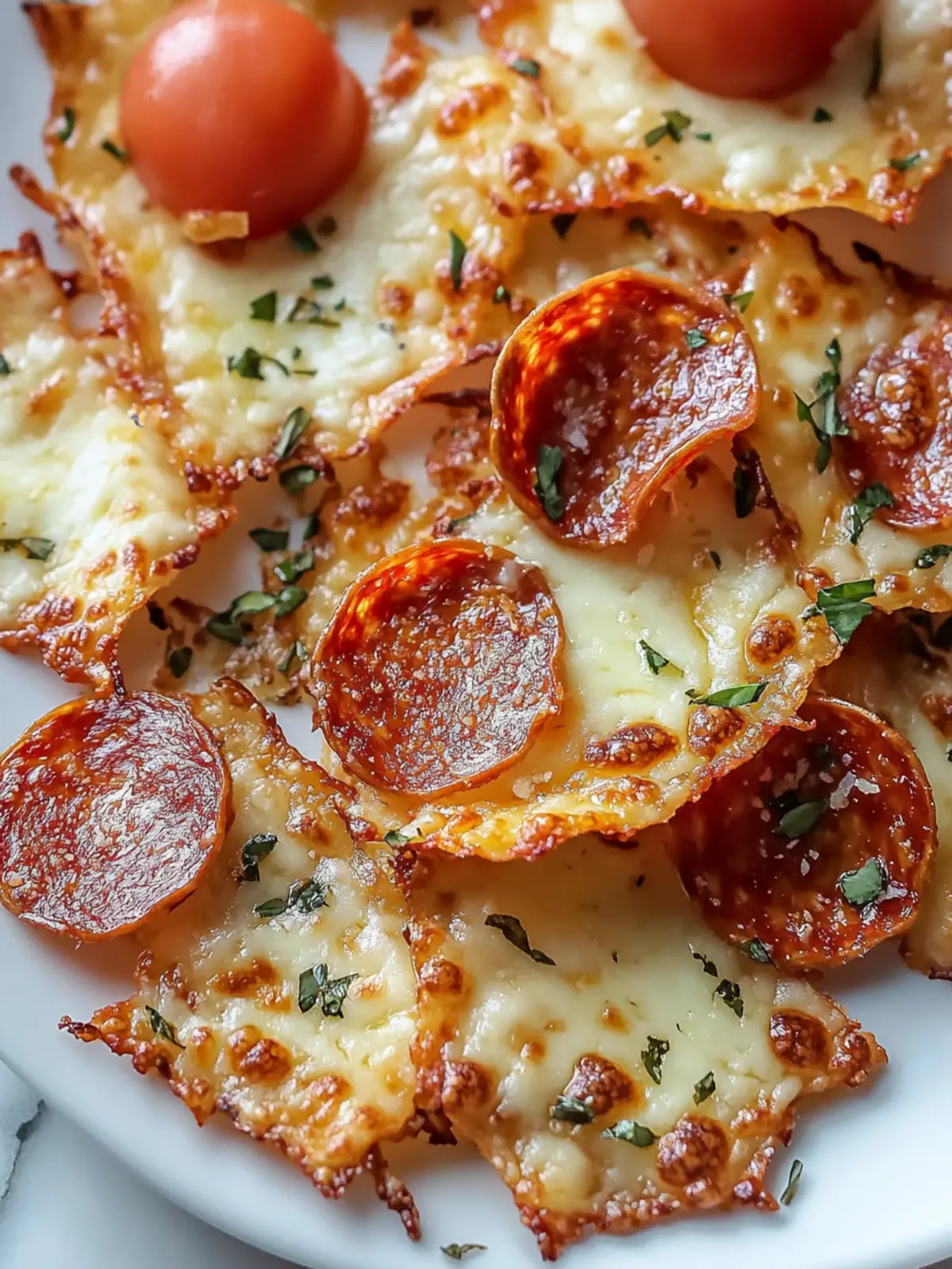 2 Ingredient Pizza Chips: Quick & Delicious Snack Bliss 2 2 Ingredient Pizza Chips