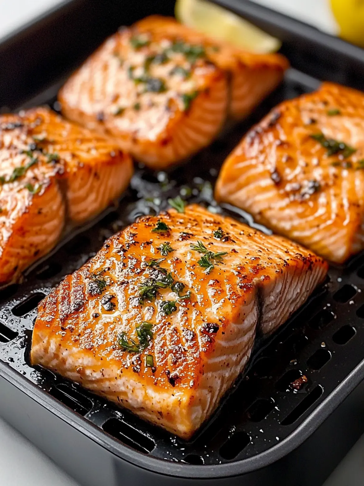 Savory Easy Air Fryer Salmon: Healthy Dinner in Minutes 5 Easy Air Fryer Salmon