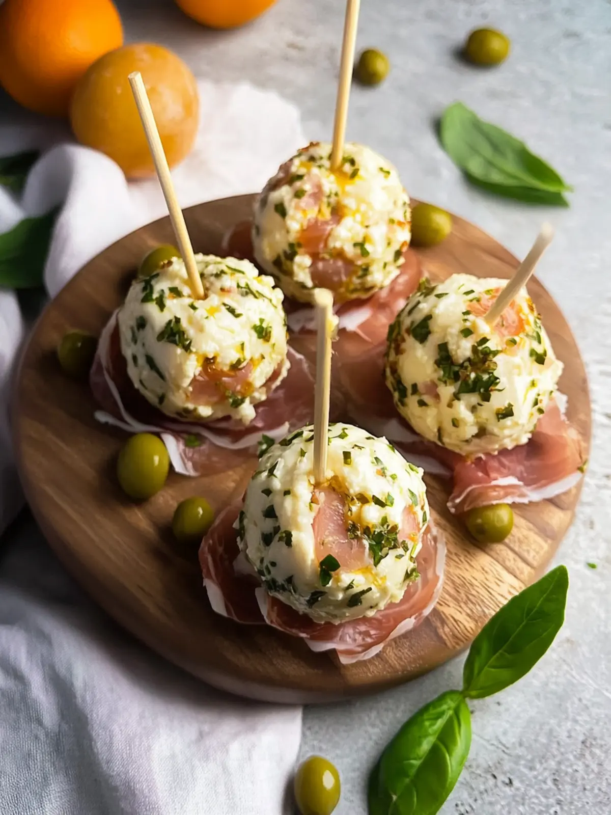 Irresistible Goat Cheese & Prosciutto Bonbons You’ll Love 4 Goat Cheese & Prosciutto Bonbons