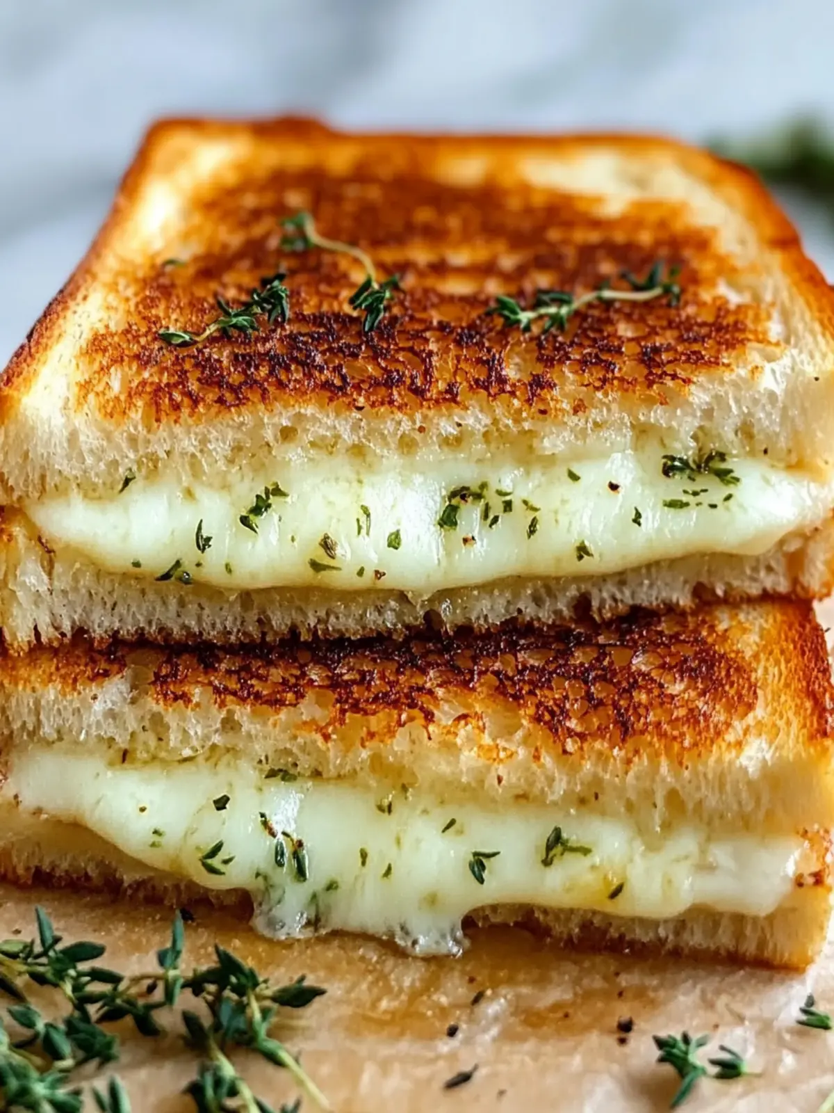 Garlic Bread Grilled Cheese: Your New Favorite Comfort Meal 2 Garlic Bread Grilled Cheese