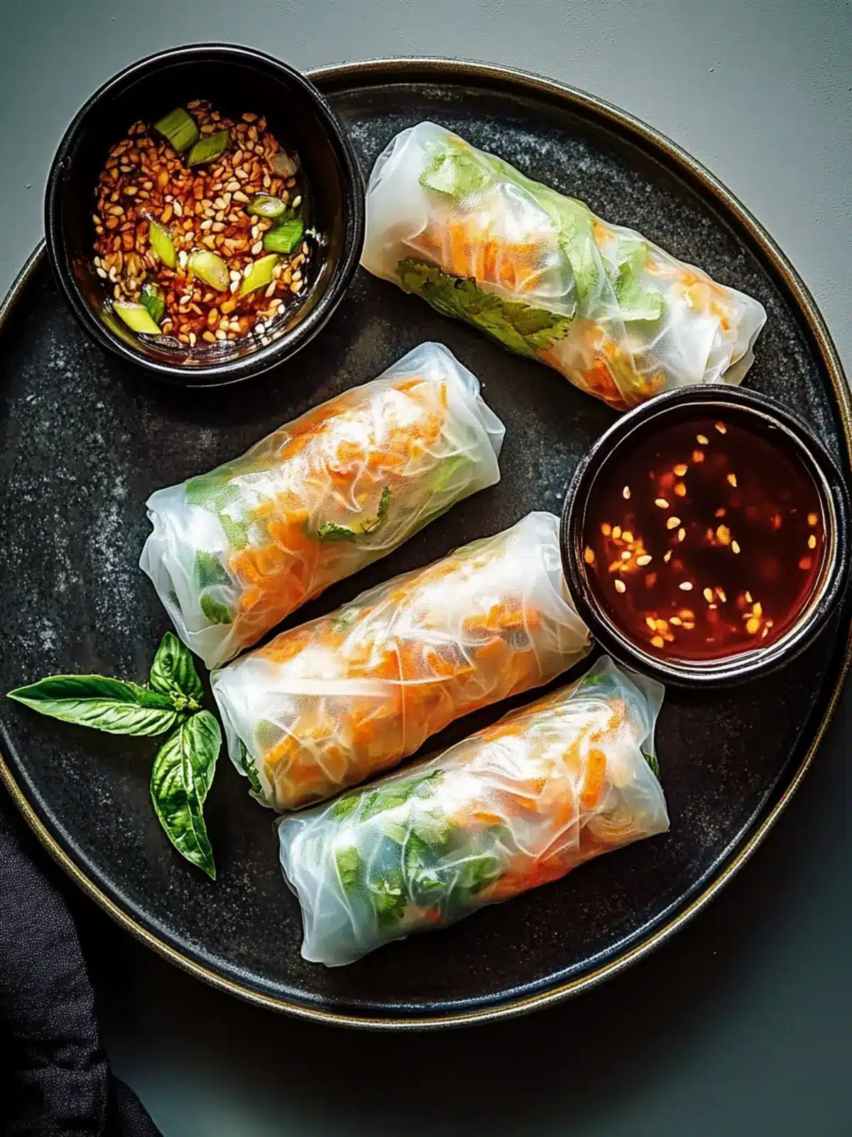 Crispy Rice Paper Noodle Rolls: Your New Guilt-Free Treat 2 Rice Paper Noodle Rolls