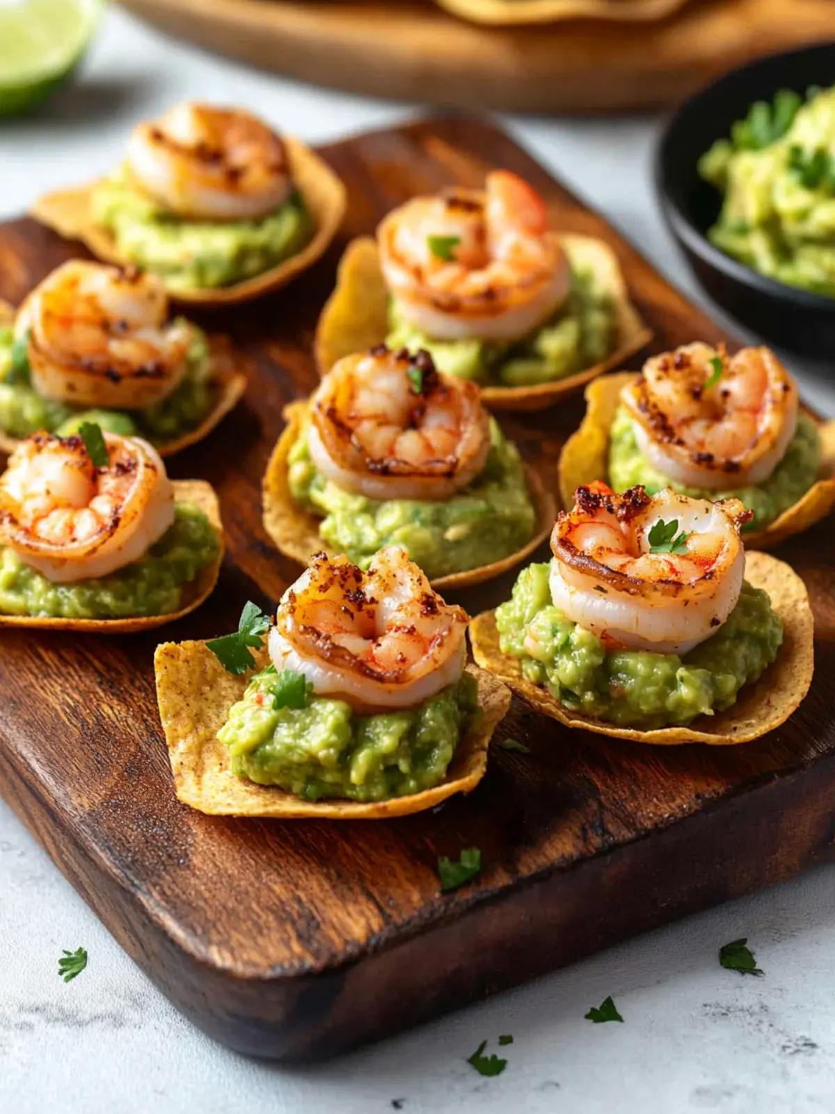 Savory Shrimp Guacamole Bites for Effortless Entertaining 5 Shrimp Guacamole Bites