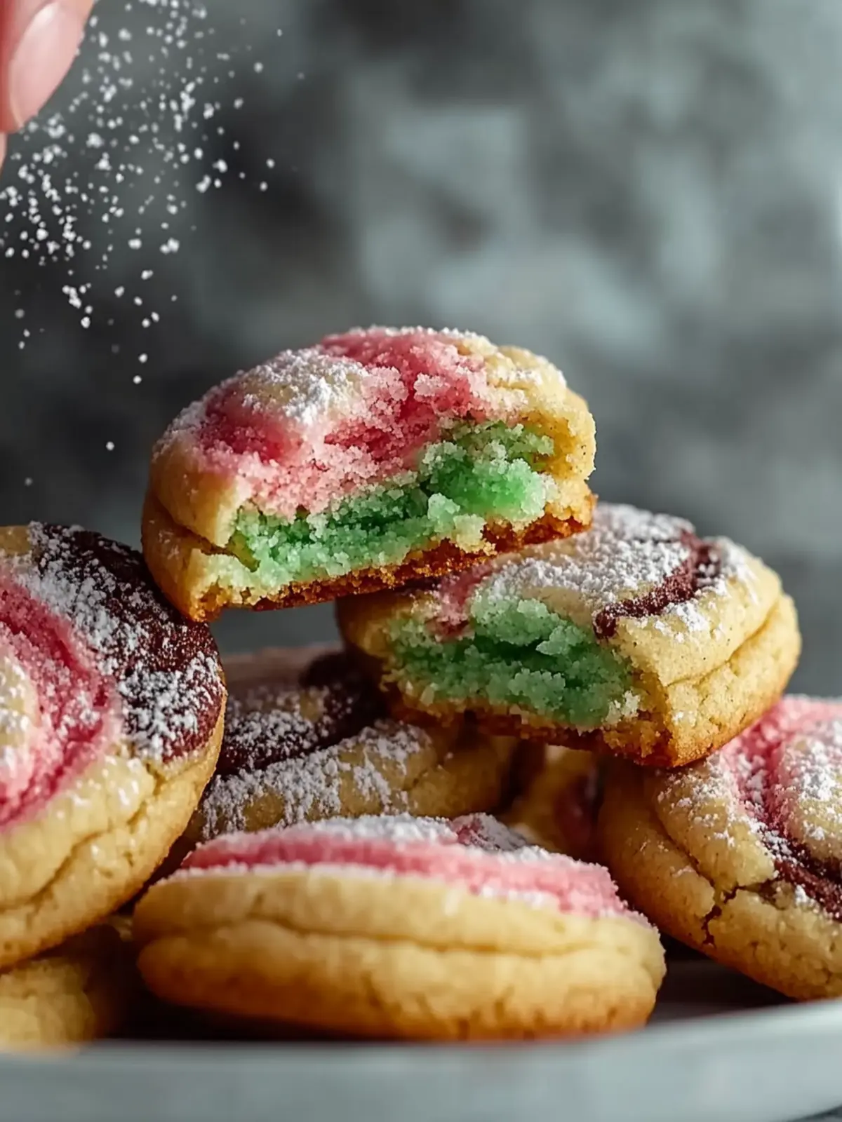 Chewy Spumoni Cookies That Bring Color and Joy to Baking 2 Chewy Spumoni Cookies