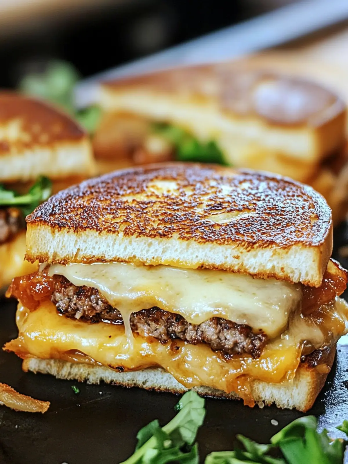 Satisfy Your Cravings with Irresistible Patty Melts Packed with Flavor 2 Patty Melts