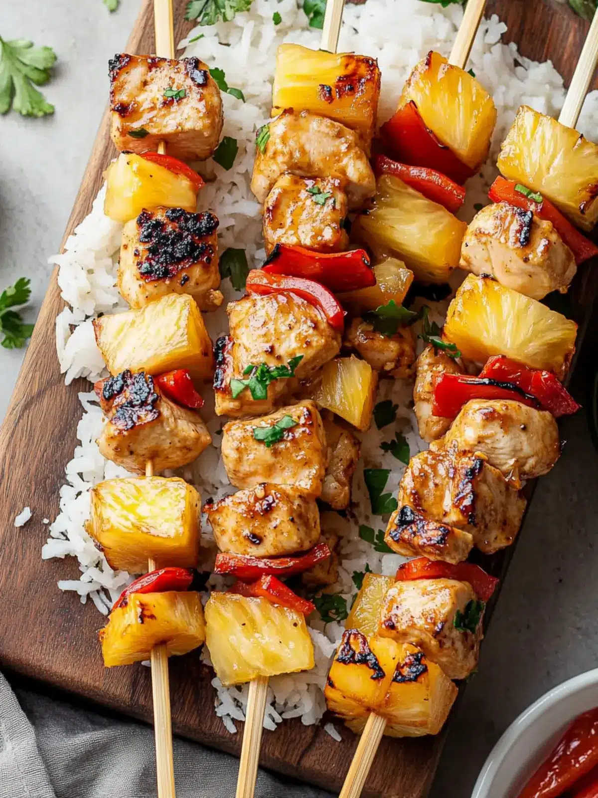 Sweet and Savory Baked Pineapple Chicken Kabobs Delight 5 Baked Pineapple Chicken Kabobs