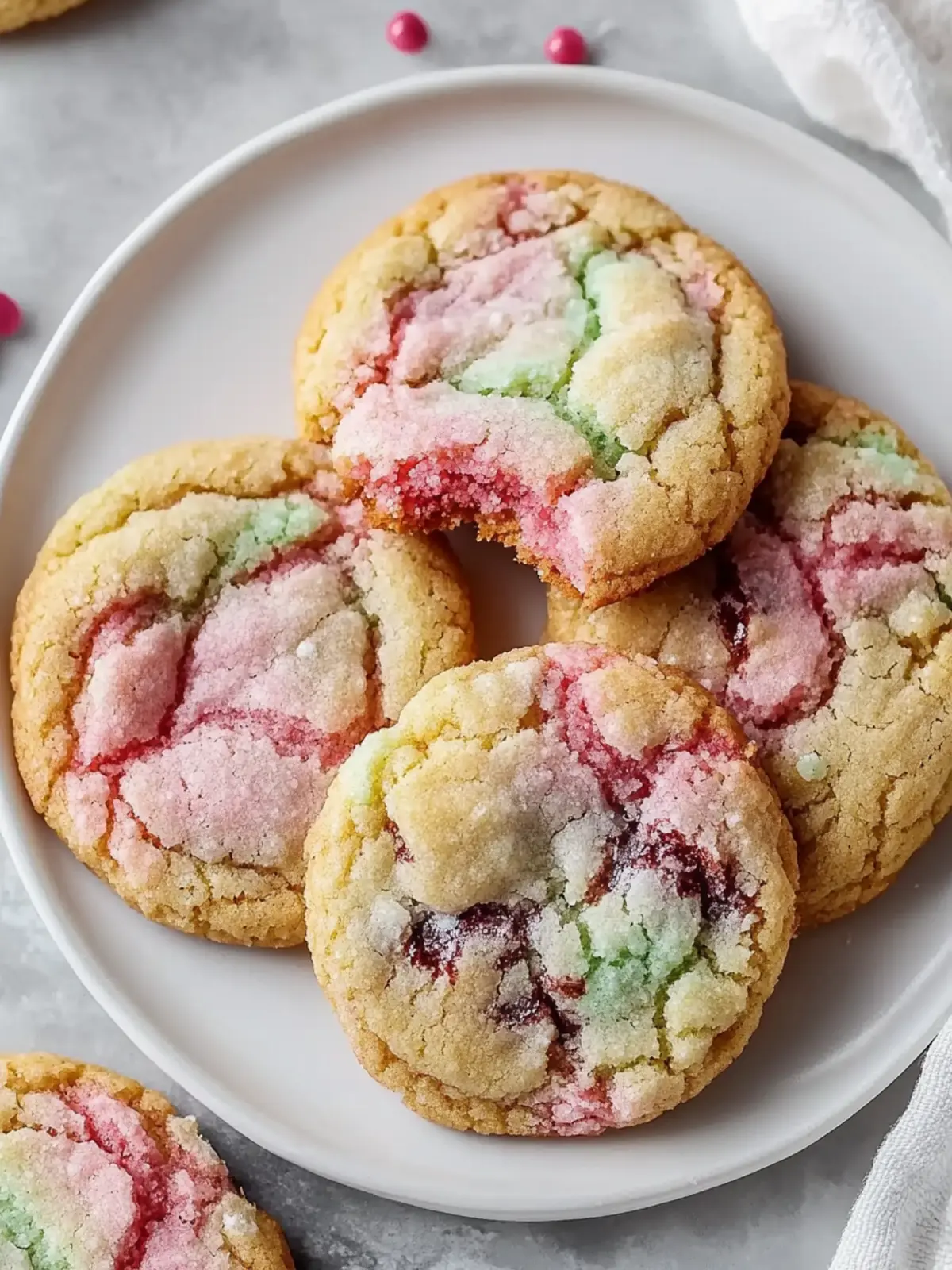 Chewy Spumoni Cookies That Bring Color and Joy to Baking 5 Chewy Spumoni Cookies