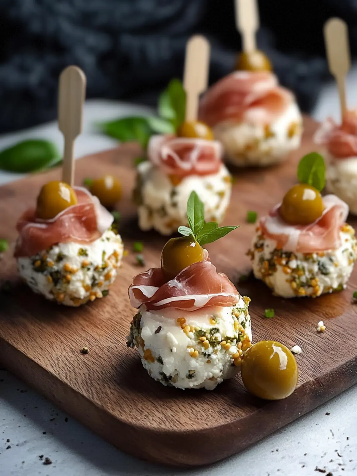Irresistible Goat Cheese & Prosciutto Bonbons You’ll Love 2 Goat Cheese & Prosciutto Bonbons