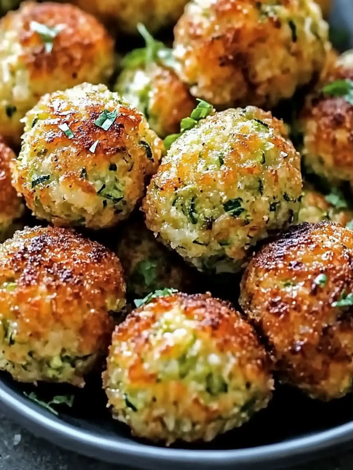 Crispy Garlic Zucchini Balls – Your New Favorite Snack Delight 2 Crispy Garlic Zucchini Balls