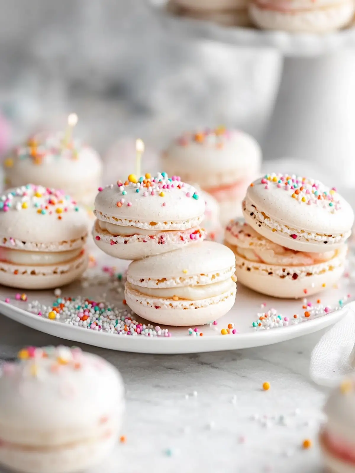 Birthday Cake Macarons That Will Steal the Show at Parties 2 Birthday Cake Macarons