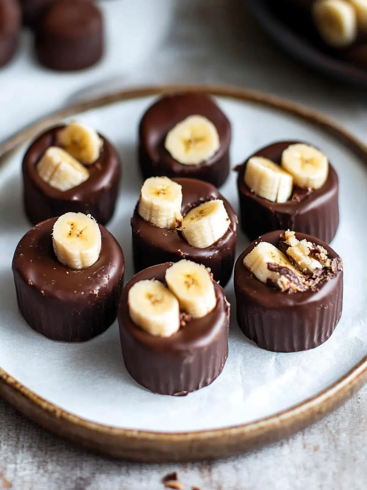 Delicious Chocolate Peanut Butter Banana Bites You’ll Love 5 Chocolate Peanut Butter Banana Bites