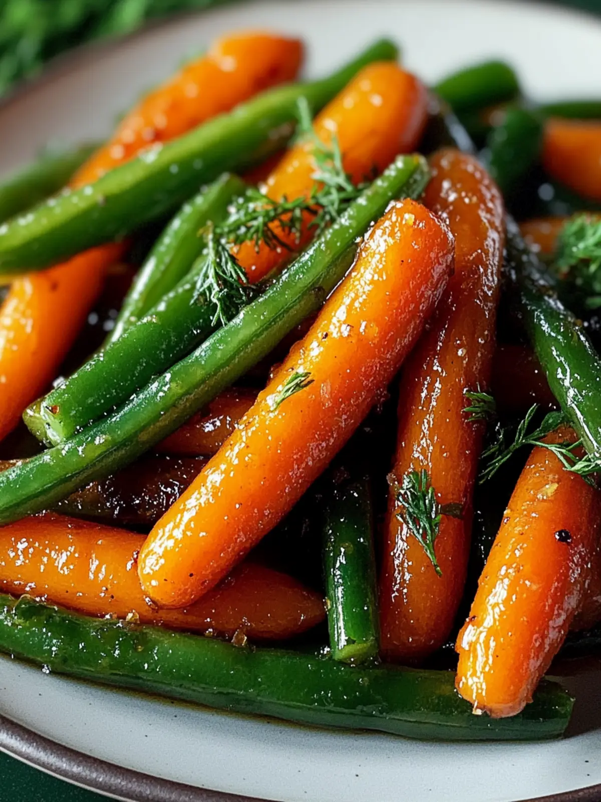 Honey Glazed Carrots & Green Beans for a Flavorful Side Dish 5 Honey Glazed Carrots & Green Beans