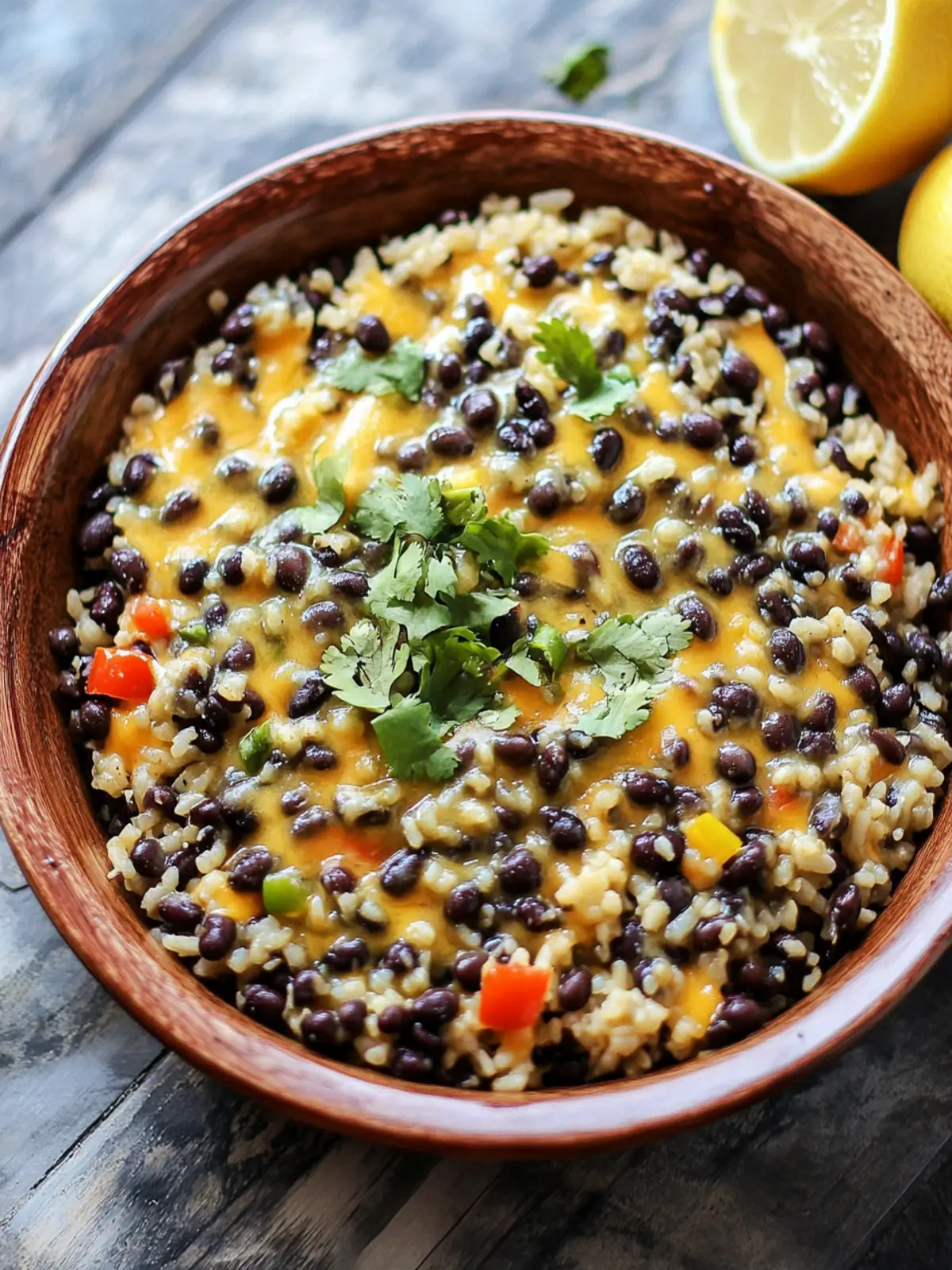 Cheesy Black Beans & Rice: Quick, Flavorful, and Totally Satisfying 5 Cheesy Black Beans & Rice