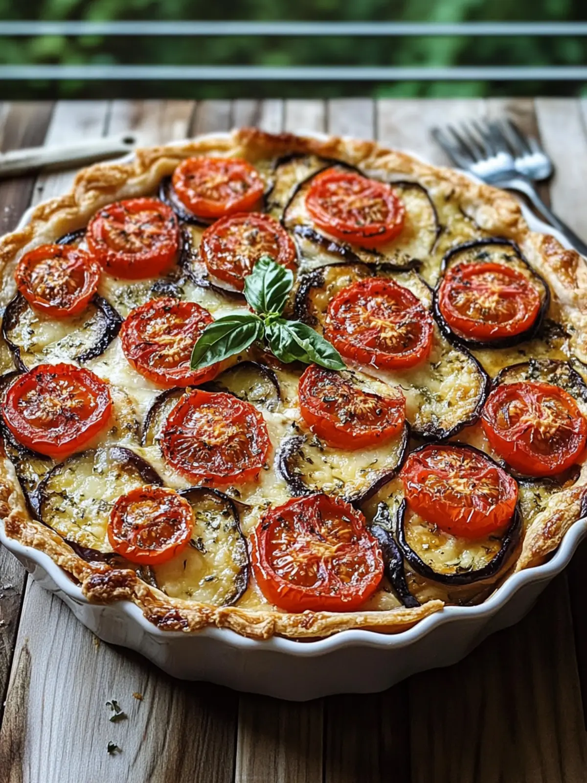 Delicious Tomato and Eggplant Pie for Summer Gatherings 2 Tomato and Eggplant Pie