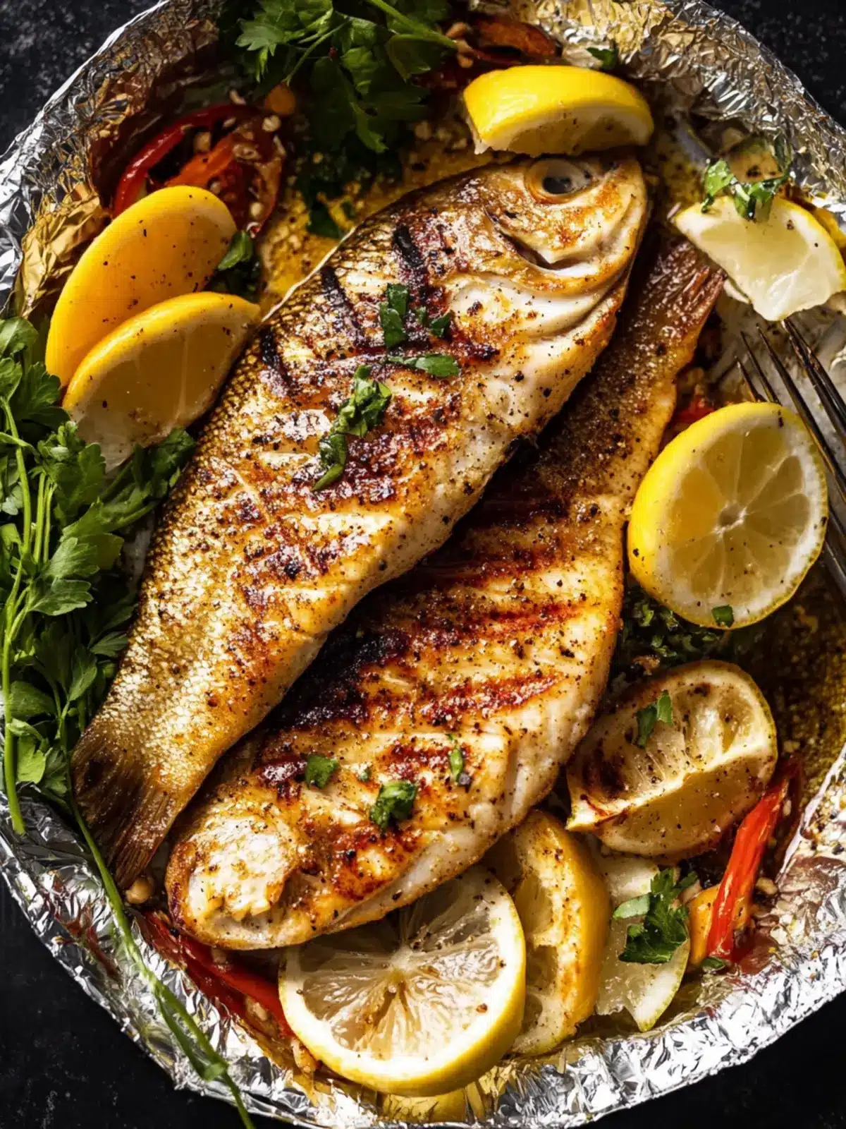 Grilled Tilapia Skillet with Sweet Corn and Cajun Spice 2 Grilled Tilapia