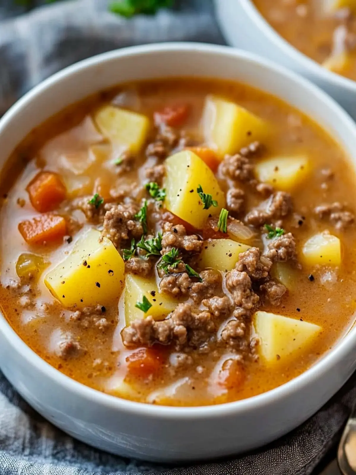 Crock Pot Hamburger Potato Soup: Easy Comfort Food Delight 4 Crock Pot Hamburger Potato Soup