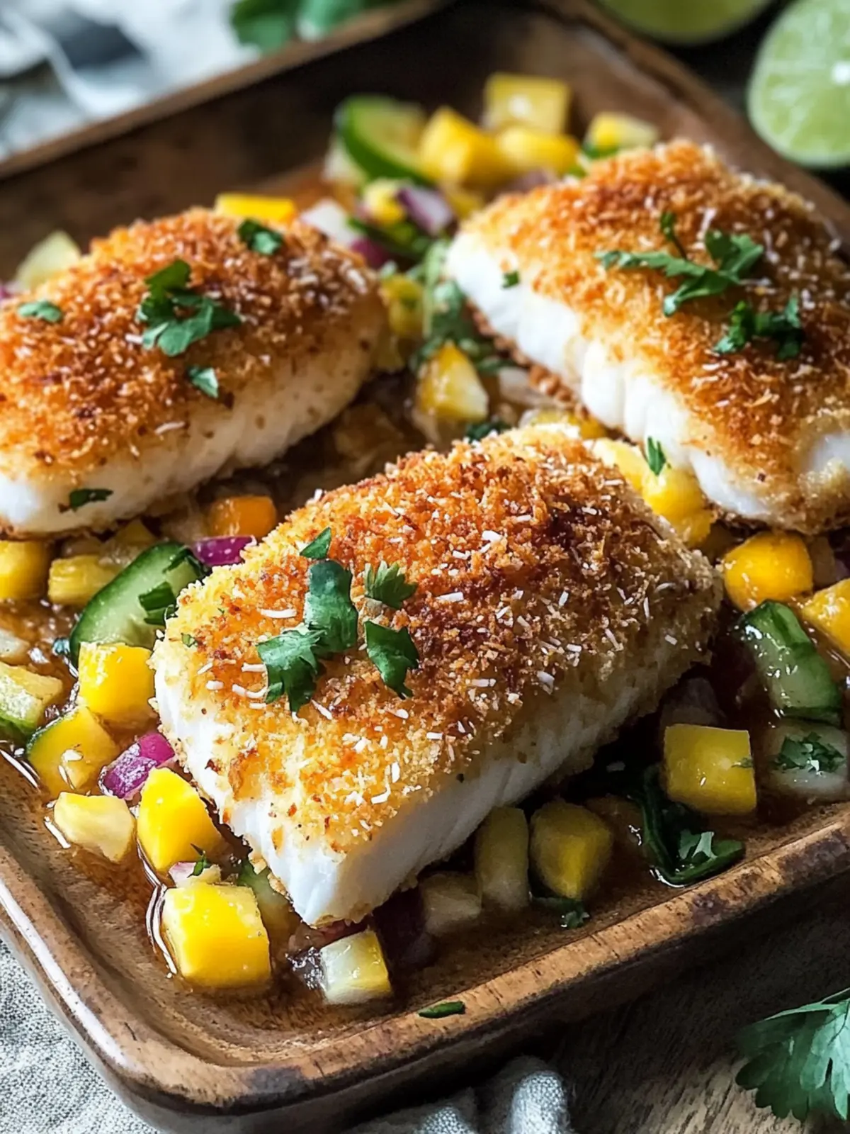 Tropical Coconut Crusted Fish That Dances with Flavor 4 Tropical Coconut Crusted Fish