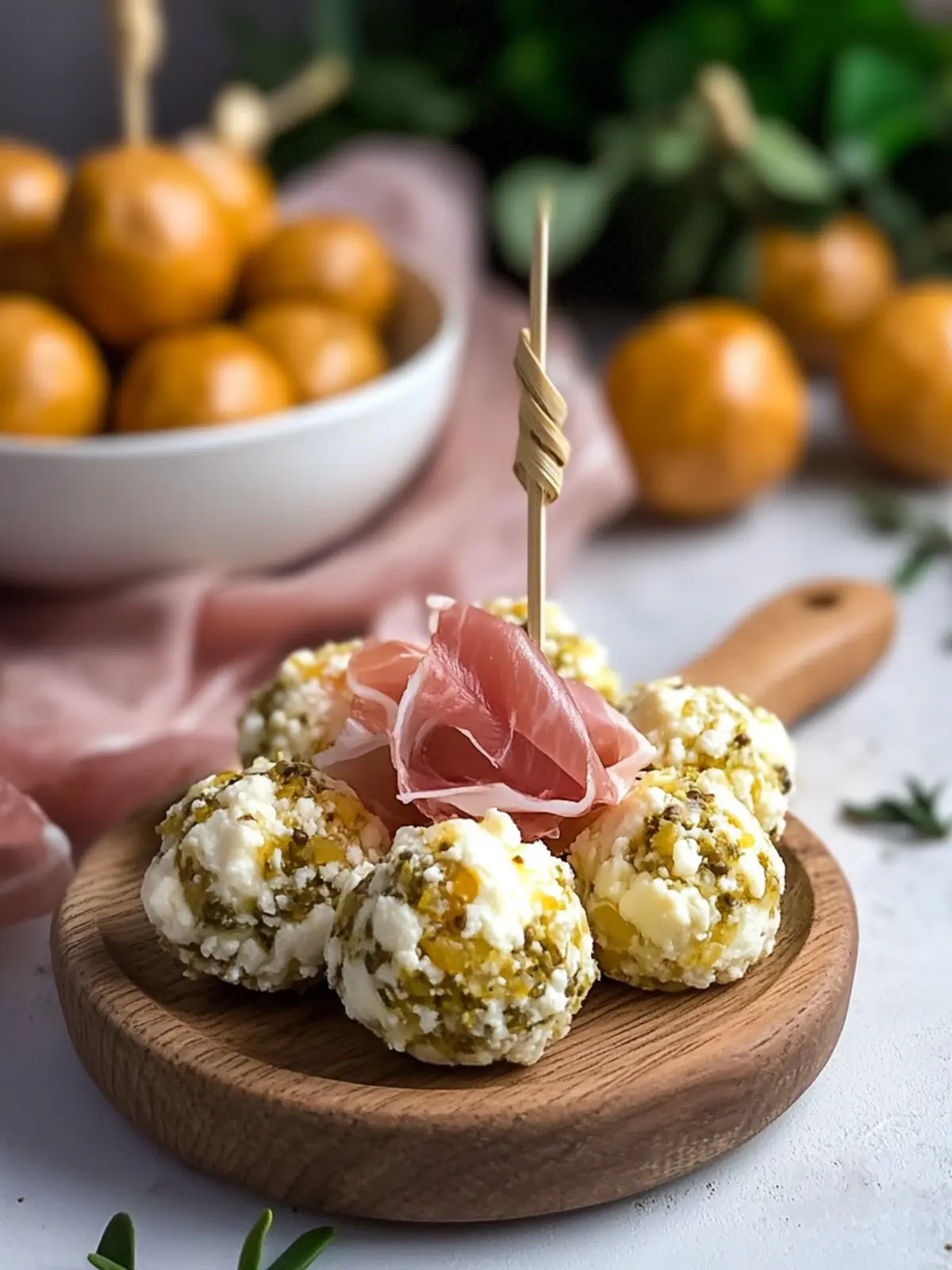 Irresistible Goat Cheese & Prosciutto Bonbons You’ll Love 3 Goat Cheese & Prosciutto Bonbons