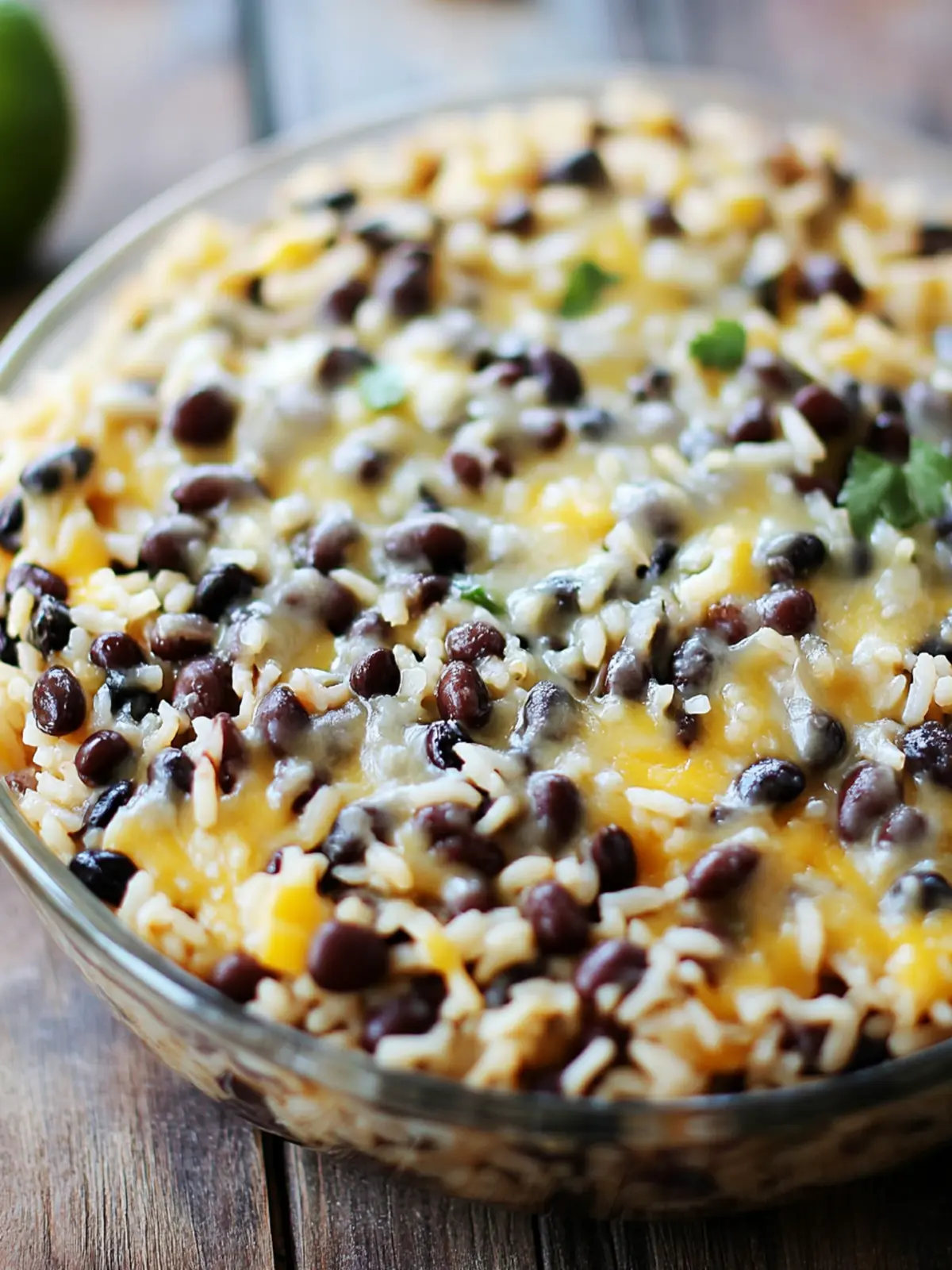 Cheesy Black Beans & Rice: Quick, Flavorful, and Totally Satisfying 3 Cheesy Black Beans & Rice