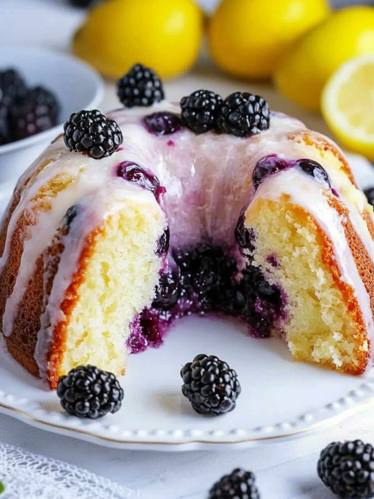Delicious Lemon Blackberry Bundt Cake for Sweet Moments 5 Lemon Blackberry Bundt Cake