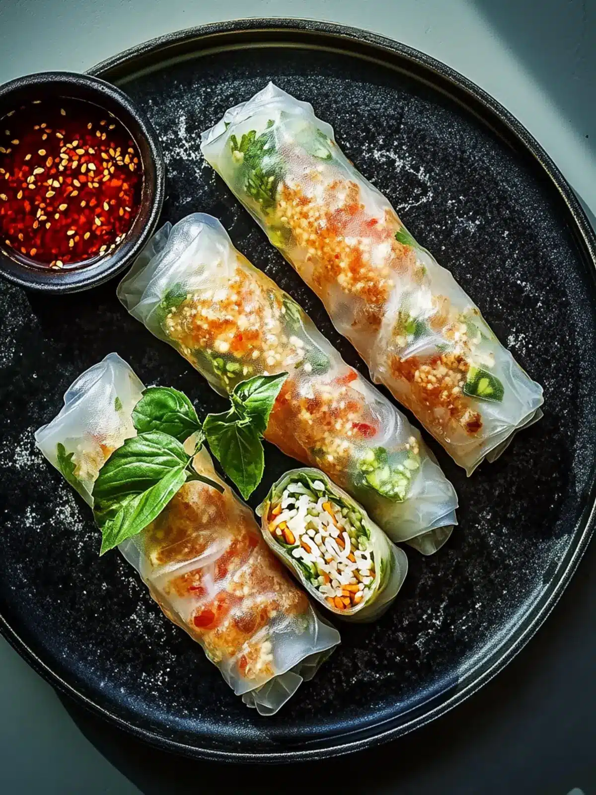 Crispy Rice Paper Noodle Rolls: Your New Guilt-Free Treat 5 Rice Paper Noodle Rolls