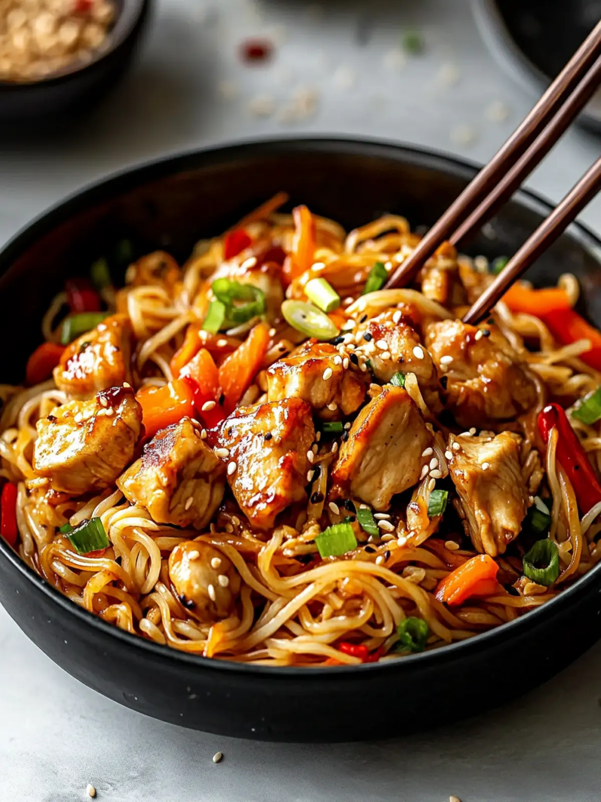 Savory Yakisoba Chicken Stir-Fry for a Flavorful Feast 4 Yakisoba Chicken